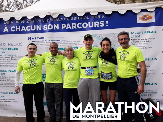 Marathon Montpellier Arrivée