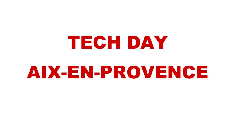 Tech Day Aix En Provence 2014